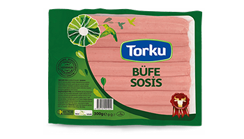 Torku Büfe Sosis Uzun Vakum (16x300 Gr)