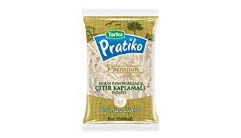 Pratiko Premium Kaplamalı İnce Kesim Patates 7x7 (5x2500 gr)